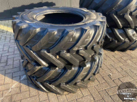 Wheels, Tyres, Rims & Dual spacers Trelleborg 540/65 R38 + Alliance 420/70R24