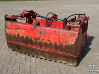 Silage cutting bucket Redrock Alligator 160 kuilhapper met CW30