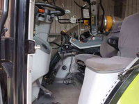Mower-vacuum combination Claas Arion 530 Powershift Herder Musketier KA 180 maaiarm Veenhuis JVSK 6.000 opvangwagen