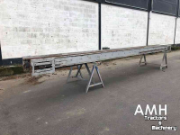 Conveyor  6370X480 MM TRANSPORTBAND VLAKKE BAND FLAT BELT CONVEYOR BELT FLACHBAND FÖRDERBAND