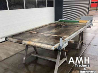 Conveyor  3100X1400 MM TRANSPORTBAND VLAKKE BAND FLAT BELT CONVEYOR BELT FLACHBAND FÖRDERBAND