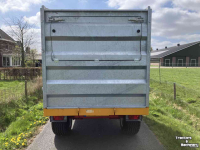 Woodchip trailer Jako Tiger 35 snipperkipper voor houtversnipperaar