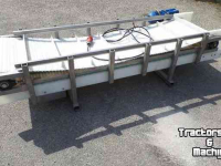 Conveyor  Ontwateringsband RVS frame 220x55cm