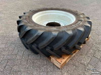 Wheels, Tyres, Rims & Dual spacers Michelin Multibib 440/65R28 incl. verstelbare velg 9 gaats