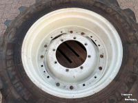 Wheels, Tyres, Rims & Dual spacers Michelin Multibib 440/65R28 incl. verstelbare velg 9 gaats
