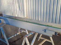 Conveyor  Transportband 2420x250 mm / doorvoerband / vlakke band / flat conveyor belt / flachband / förderband