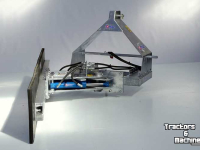 Other silage equipment and accessories Qmac Rubberschuif Voerschuif met rubbermat Cat2 aanbouw