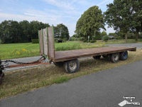 Agricultural wagon Kersten 8 tons balenwagen 3 asser 660x210cm