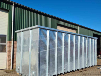 Hooked-arm carrier  Vloeistofcontainer Haakarm en Kabel