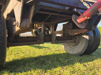Agricultural wagon  Balenwagen / Platte wagen / landbouwaanhanger