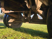 Agricultural wagon  Balenwagen / Platte wagen / landbouwaanhanger