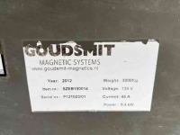 Conveyor  Magneetband en schakelkast/frame