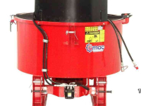 Concrete skips Qmac Betonmixer 600L combi-aandrijving