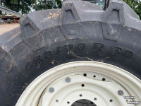 Wheels, Tyres, Rims & Dual spacers Trelleborg 480/70R30TM 700 nieuw incl. NH velg