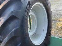 Wheels, Tyres, Rims & Dual spacers Michelin 650-65R38 100% + 540-65R28 100% Multibib