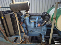 Stationary engine/pump set  pompset, regenmotor, pomp, beregening, mwm fendt motor