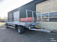 Agricultural wagon  Balenwagen / Landbouwwagen / Vierwielige wagen verzinkt
