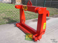 Wheelloader Kemp Verloop / Adapter van KRAMER aansluiting naar VOLVO aansluiting voor Shovel / Wiellader / Laadschop / Tele-shovel