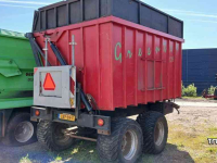 Woodchip trailer Greentec 12H High tipper