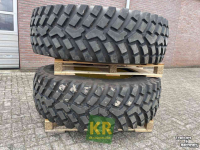 Wheels, Tyres, Rims & Dual spacers BKT 480/80R34 IND (18.4R34) Ride Max + 400/80R24 IND (14.9 R24) Ride max