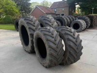 Wheels, Tyres, Rims & Dual spacers Michelin 650/65R42 + 540/65R30 Multibib