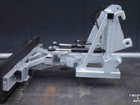 Rubber yard scraper Hofstede Rubber voer erf modder sneeuw schuif hydraulisch verstelbaar