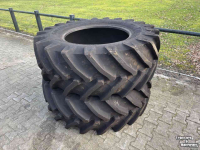 Wheels, Tyres, Rims & Dual spacers Trelleborg 540/65R30 TM800 99%