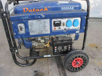 Aggregates  Dutach 5000AE generator aggregaat 230 volt 5000 Watt