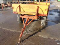 Agricultural wagon Miedema Landbouwwagen balenwagen schamelwagen aanhanger aanhangwagen