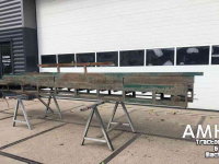 Conveyor  5440X380 MM TRANSPORTBAND VLAKKE BAND FLAT BELT CONVEYOR BELT FLACHBAND FÖRDERBAND