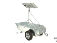 Water trough Solar Energy Qmac Zonnedrinkbak / Drinkwaterbak / Veedrinkbak 900 LITER 100 WATT op zonne energie