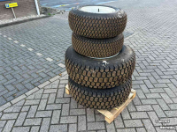 Wheels, Tyres, Rims & Dual spacers New Holland 33x12.50-16.5 +23x8.50-12 Boomer 25 gazon banden