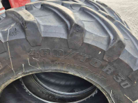 Wheels, Tyres, Rims & Dual spacers Trelleborg 480/70R30 TM700 met 32mm