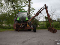 Mowing arm with mowing bucket Herder Slootarm