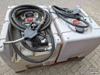 Fuel storage tank Cemo 2x Cemo 200 liter mobiele dieseltank/dieselpomp