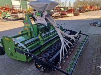 Overtop rotary tiller Celli Overtopfrees / Grondfrees met opbouw zaaibak