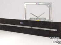 Manure scraper Qmac Modulo rubber manure scrapers 2700mm hook up Zettelmeyer