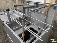 Box-washer  Van de Vecht, kistenwasser, RVS