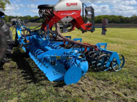 Disc harrow Lemken Heliodor K9/500 met zaaiopbouw Kuhn/Rauch