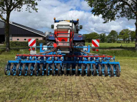 Disc harrow Lemken Heliodor K9/500 met zaaiopbouw Kuhn/Rauch