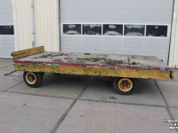 Agricultural wagon  Landbouwwagen balenwagen schamelwagen aanhanger aanhangwagen