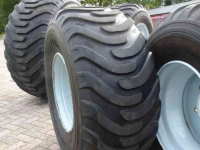 Wheels, Tyres, Rims & Dual spacers Alliance 560/60R22.50 + Nokian ELS 710/55R34