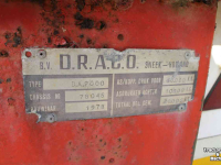 Agricultural wagon  D.A.2000 Draco balenwagen aanhangwagen aanhanger balenkar D.R.A.C.O. DA2000
