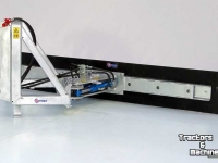 Other equipment for road, roadside and ditch maintenance Qmac Sneeuwschuif erfschuif met rubbermat Ahlman aanbouw