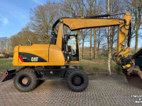 Excavator mobile Caterpillar m313d Mobiele kraan