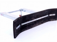 Manure scraper Qmac Modulo Rubber manure scraper 270cm hookup palletforks