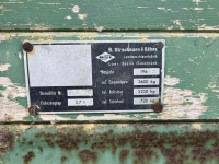 Manure spreader Strautmann Mestverspreider / Stalmeststrooier 2.7 ton