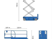 Articulated platforms Genie GS-2646 - 10m werkhoogte