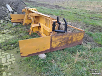 3-point scraper blade  Grondschaaf voor shovel wiellader