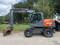 Excavator mobile Terex ATLAS TW160 mobiele kraan
